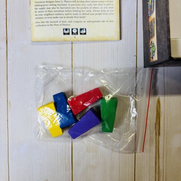 The Flow of History card board game TMG 2017 out of print NEW. Complete. - Picture 7 of 15